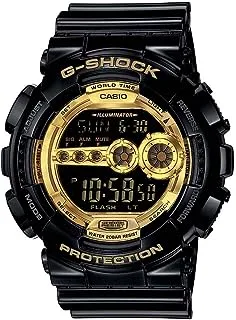 Casio G-Shock Watch - GD-100GB-1DR Multicolor Dial, Black Band