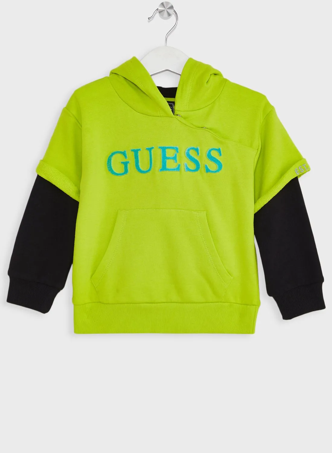 هوديي بشعار GUESS للأطفال