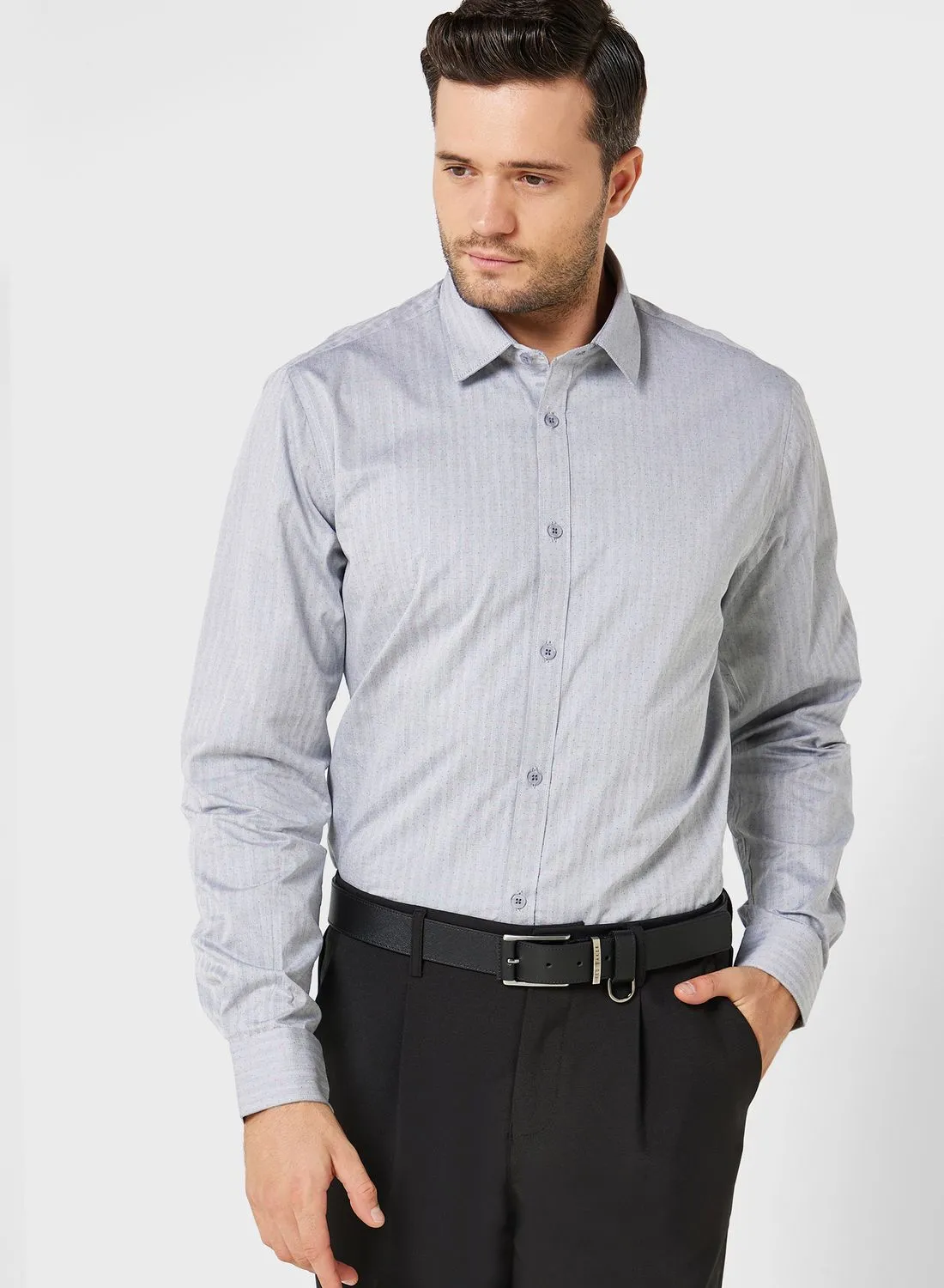 Robert Wood Long Sleeve Shirts