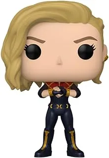 Funko Pop! Marvel: The Marvels - Captain Marvel (Exc) 68288 - Collectable Vinyl Figure - Gift Idea - Official Merchandise - Toys for Kids & Adults - Model Figure for Collectors and Display