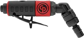 Chicago Pneumatic CP7408 - أداة طاحونة الهواء، لحام، أعمال النجارة، تفاصيل السيارات، ملمع من الفولاذ المقاوم للصدأ، شديد التحمل، مطحنة زاوية قائمة، 1/4 بوصة (6 مم)، 0.34 حصان / 250 وات - 23000 دورة في الدقيقة