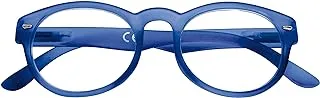 Zippo 31Z-B11-BLU150 Round +1.50 Reading Glasses for Unisex, Blue