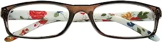 Zippo 31Z-B12-BRO300 Rectangular +3.00 Reading Glasses for Unisex, Brown