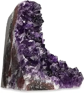 Huge A Grade Amethyst Crystal Geode from Uruguay 1.5 lb to 2.2 lb Premium Gift Box Perfect for Collectors