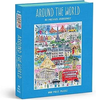 Michael Storrings Around the World 1000pc Book Puzzle