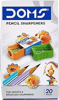 DOMS Pencil Sharpeners - Pack of 20 Pcs