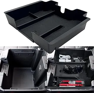 EVTIME Compatible with Chevy Silverado 1500 Accessories/GMC Sierra 1500 2019-2022 Center Console Organizer Tray Fits for 2020-2023 Silverado/Sierra 2500 HD/3500 HD -Full Console Only