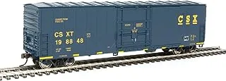 Walthers Trainline HO Scale 1/87 عربة صندوقية معزولة CSX، موديل 931-1804