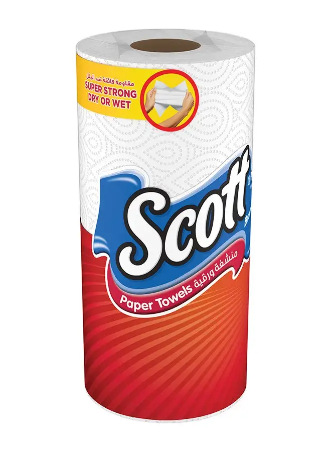 Scott 2 Ply Paper Towel Roll White 267x277mm