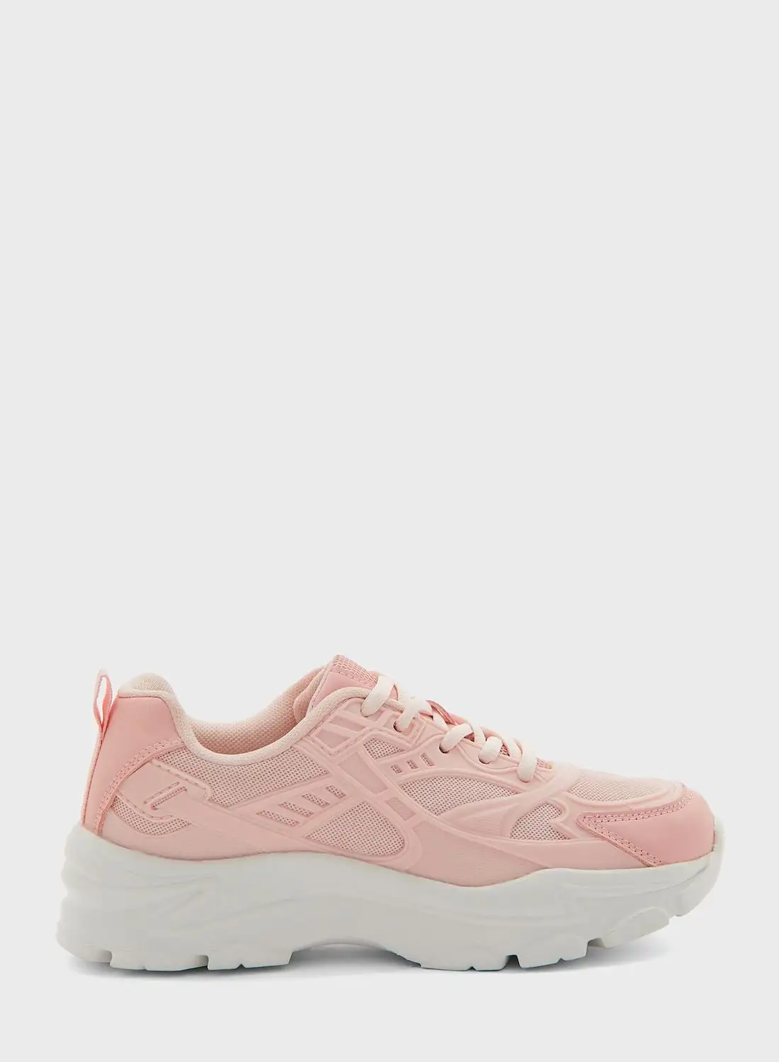 Ginger Tonal Detailed Chunky Sneaker