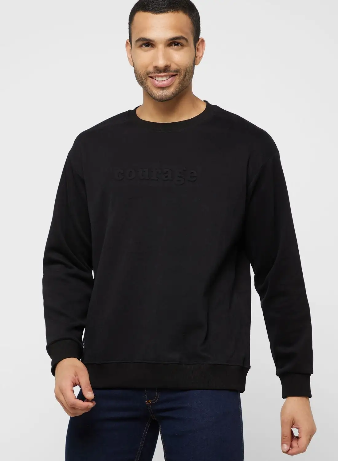 Seventy Five Slogan Sweatshirt