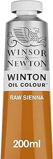 Winsor & Newton Winton Oil Color, 200ml (6.75-oz) Tube, Raw Sienna