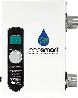 EcoSmart SMART POOL 18 سخان حمام سباحة كهربائي بدون خزان، 18 كيلو واط، 240 فولت، 75 أمبير مع تقنية التعديل الذاتي