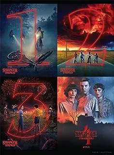 Buffalo Games - Stranger Things Poster Collage - 1000 Piece Jigsaw Puzzle