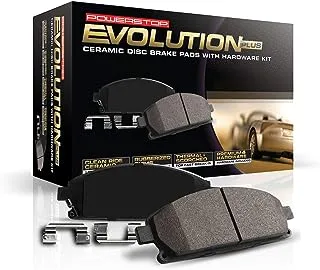 Power Stop 17-1646, Z17 Rear Ceramic Brake Pads with Hardware