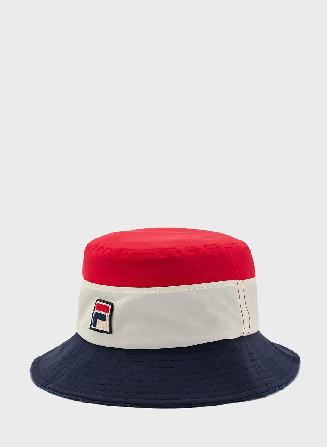 FILA Sherpa Lined Tri Colour Bucket Hat