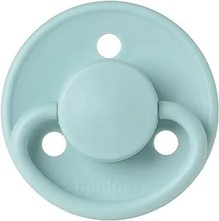 Mininor - Round Pacifier Silicone 0M - Cool Mint