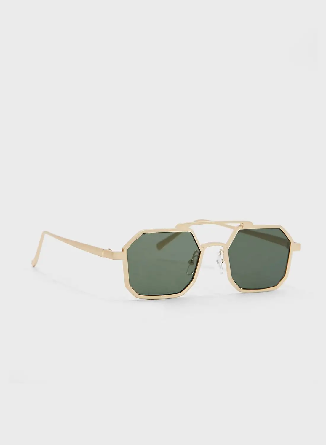 Seventy Five Casual Heptagonal Len Sunglasses