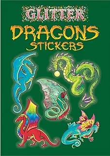 Glitter Dragons Stickers