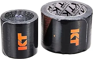 KT TAPE DUO 20 STRIPS BLACK