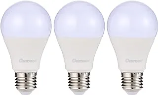 مصباح LED Oshtraco 7W E27، مجموعة من 3 قطع، ضوء نهاري