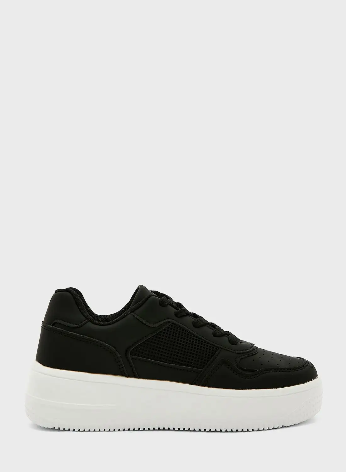 Ginger Tonal Mesh Stacked Sneaker