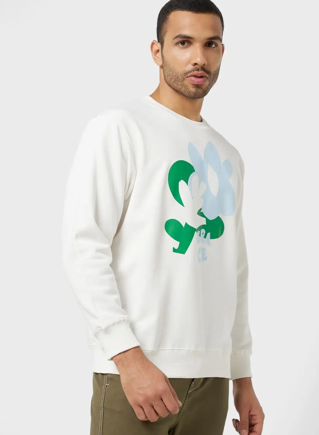 Seventy Five Graphic Print Sweatshirt