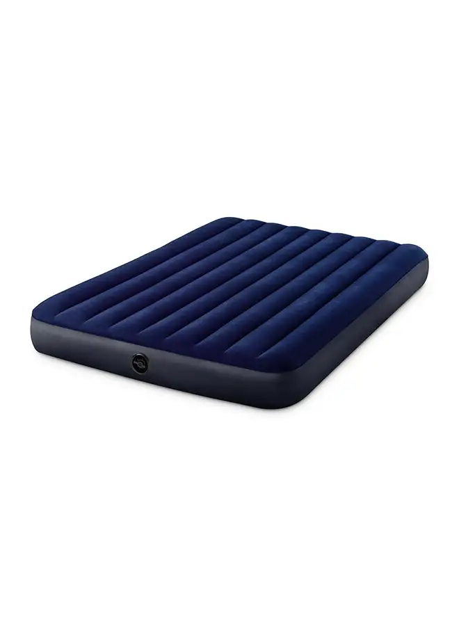 INTEX Dura-Beam Standard Fiber Technology Classic Downy Airbed PVC Blue/Black 152x203x25cm