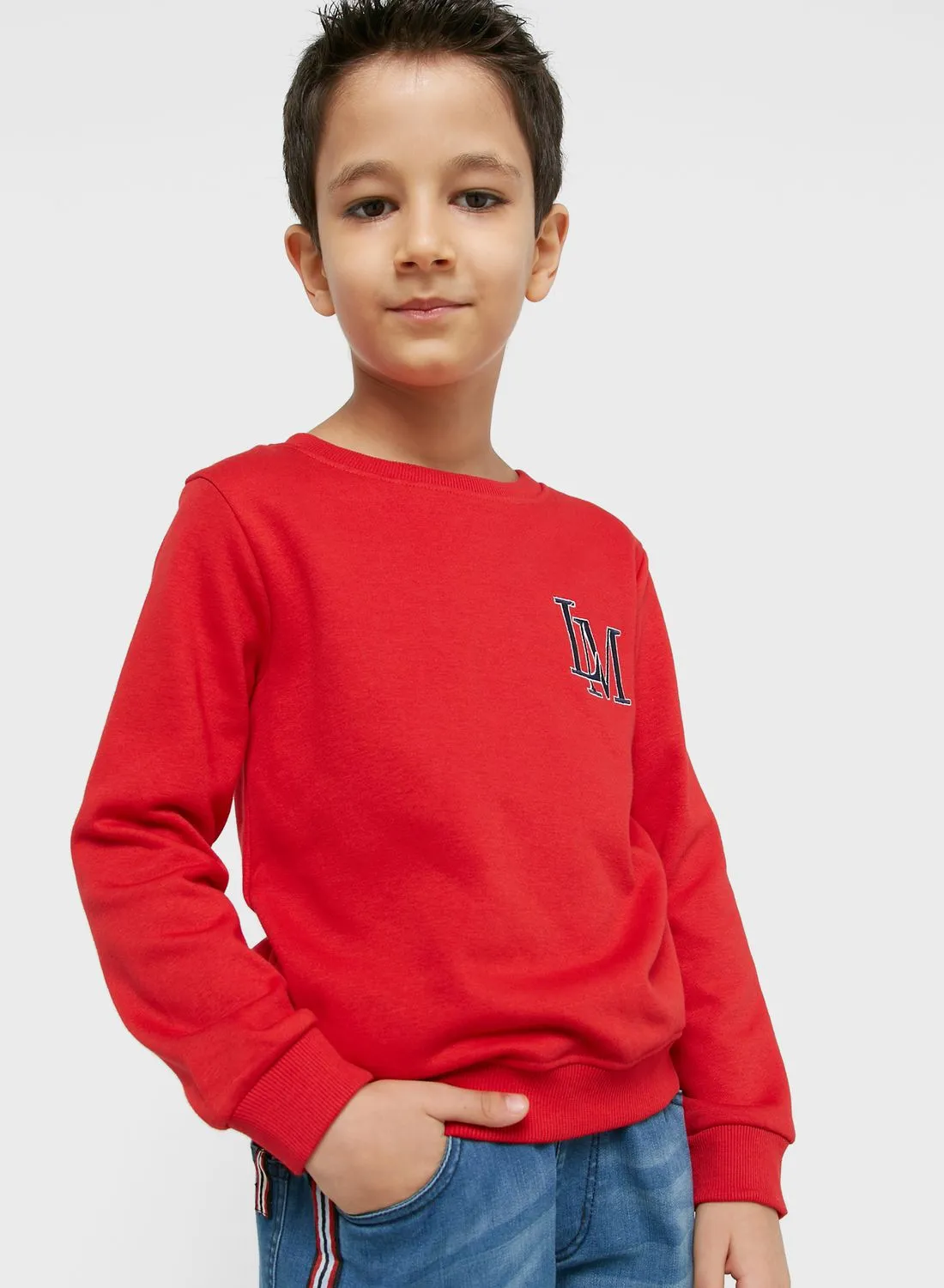 Pinata Chest Printed Sweatshirt For Boys