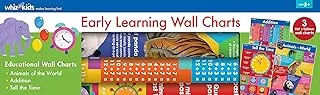 Whiz Kids 3 Pack Wall Charts - Early Learning