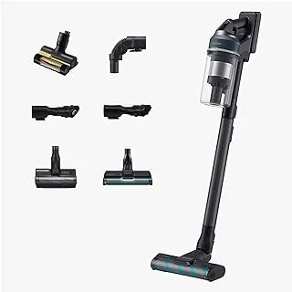 Samsung Jet 95 Cordless Stick Vacuum Cleaner, 60 Minute Run Time, 210W Suction Power, Lightweight Design, Powerful Cleaning, HexaJet Motor, Black Chrometal, VS20C9544TB/SG