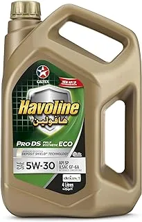 GASOLINE ENGINE OIL HAVOLINE PRO S FULLY SYNTHETIC ECO 5W-30 (4L) CALTEX