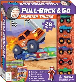 Pull-back-and-go Kit: Monster Trucks