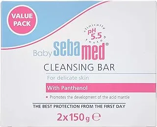 Sebamed Baby Cleansing Bar 150GMx2 (Value Pack)