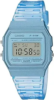 Casio F91W Series | Digital Watch | Water Resistant | LED Light | 1/100 SEC Stopwatch | Regular Time Keeping (HR, Min, SEC, PM, Date, Day) | Daily Alarm | Lightweight | 7 Year Battery