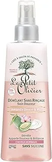 Le Petit Olivier - Detangling without rinsing - Sweet Almond & Rice - Normal Hair - Made in France - Spray Bottle 150 ml - Silicone-Free