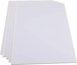 bpa A2 Foam Board White 5 Sheets-Smooth-Durable