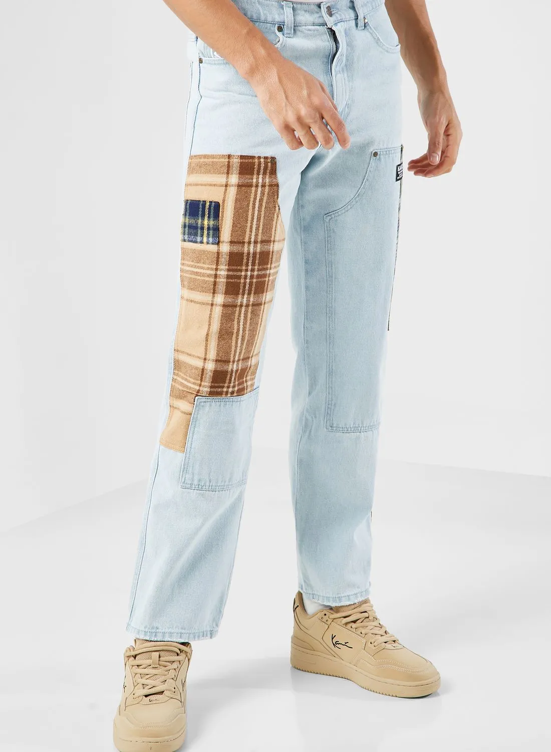 Karl Kani Retro Patchwork Carpenter Pants