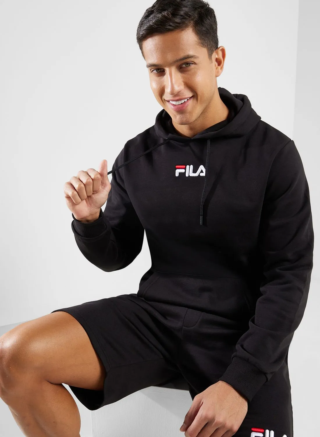 FILA Henry Logo Hoodie