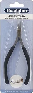 Beadalon 201A-011 Slim Chain Nose Pliers for Jewelry Making