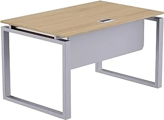 Mahmayi Carre 5114 Workstation Table without Drawer for Home & Office - Coco Bolo