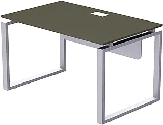 Mahmayi Carre 5114 Workstation Table without Drawer for Home & Office - Grey