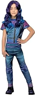 Smiffys 51588M Officially Licensed Disney Descendants Mal Costume, Girls, Black & Purple, M-Age 7-9 Years