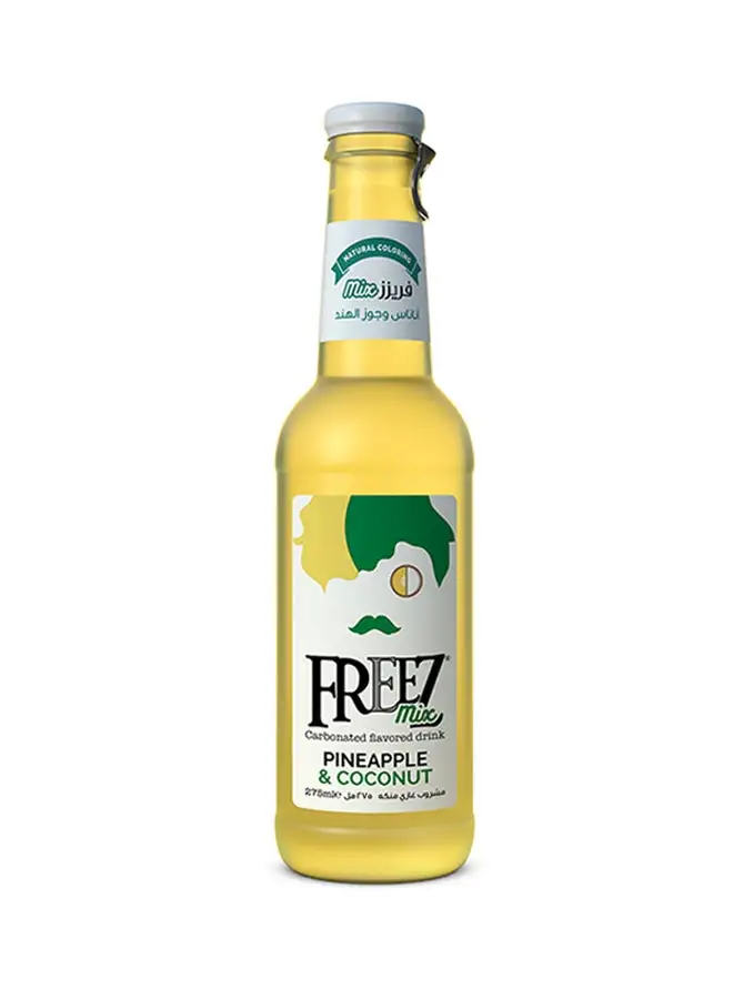 Freez Pineapple And Coconut Mix Carbonated Flavored Drink 275ml