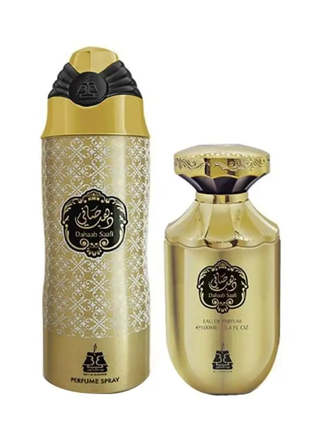 مجموعة هدايا افنان دهب صافي EDP 100، عطر بخاخ 200 مل