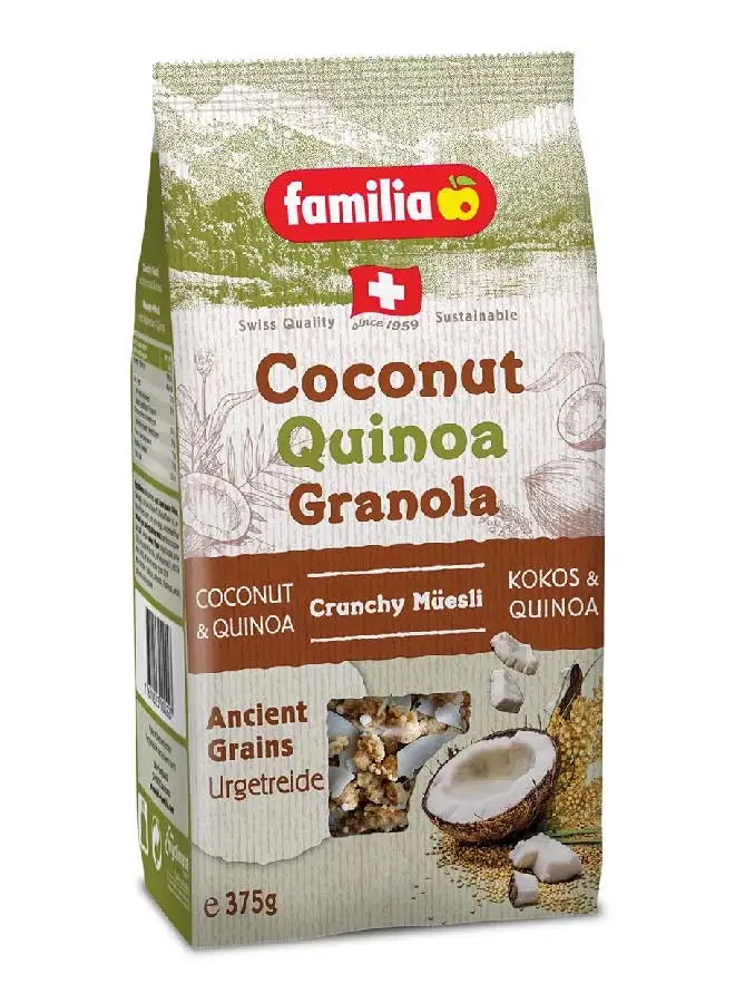 Familia Coconut Quinoa Granola 375grams