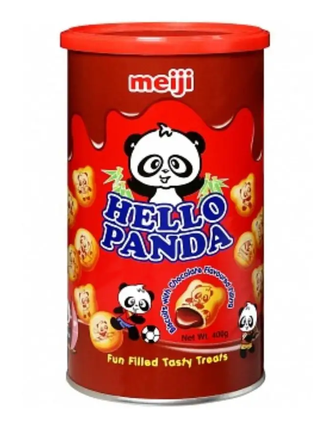 Meji Hello Panda Chocolate Flavored Biscuit 400grams