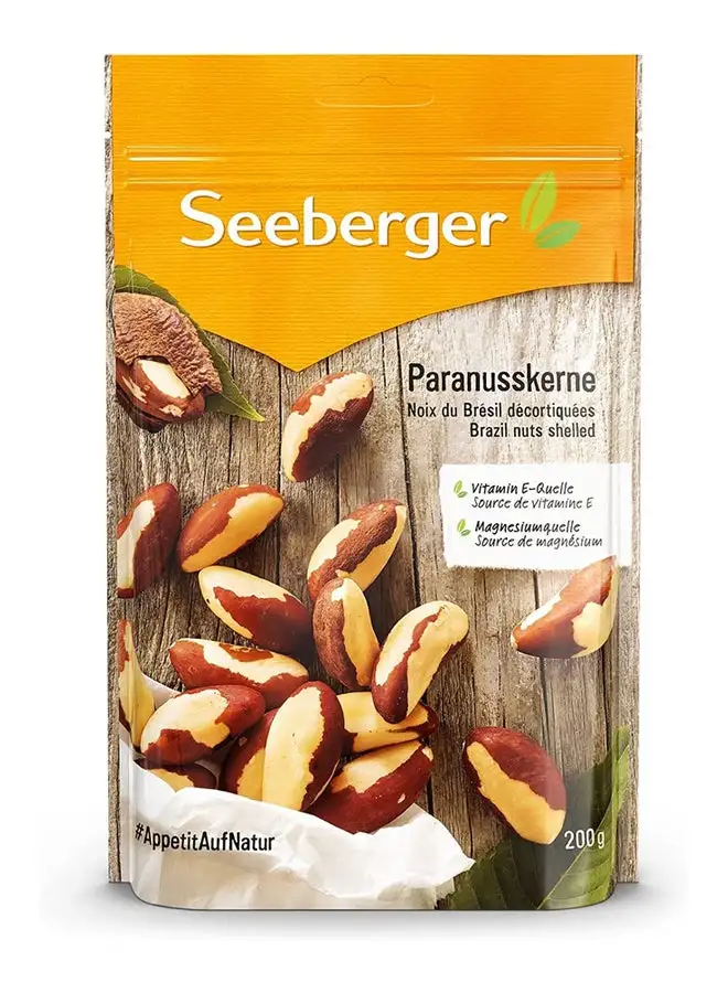 Seeberger Brazil Nuts Shelled 200grams