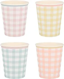 Meri Meri Gingham Cups 12-Pieces