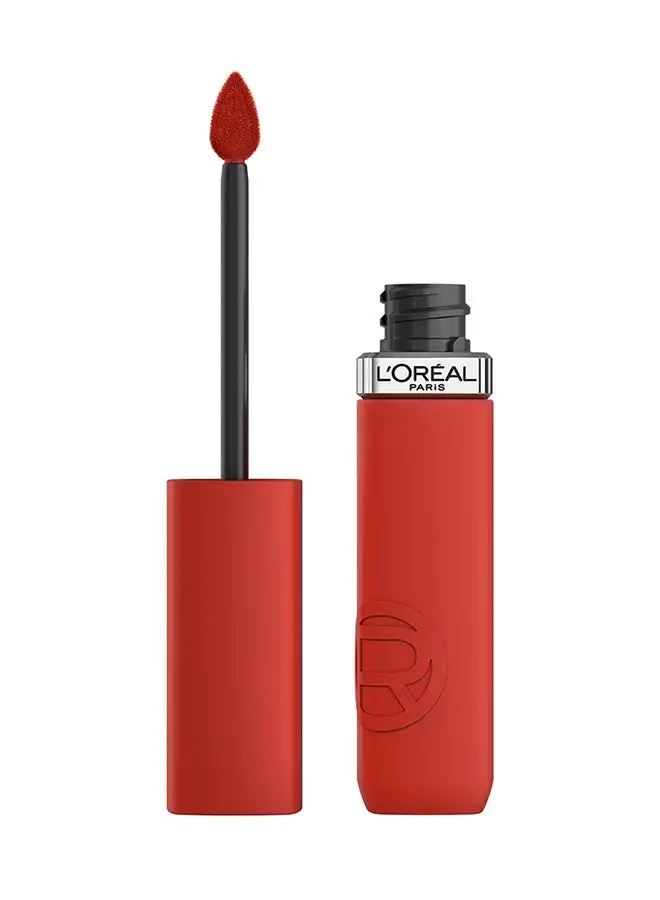 L'OREAL PARIS Infaillible Le Matte Resistance Liquid Lipstick Up To 16 Hour Wear, 400 Spill The Tea